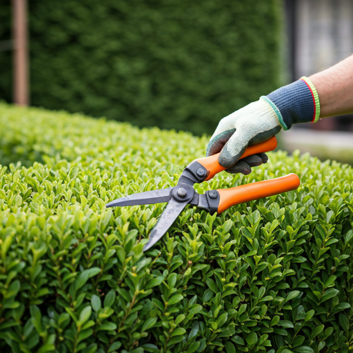Hedge trimming